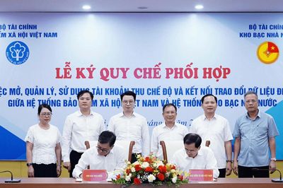 Kho bạc Nhà nước và Bảo hiểm Xã hội kết nối dữ liệu theo thời gian thực