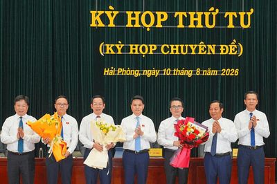 Ông Lê Trí Vũ được bầu giữ chức Phó Chủ tịch HĐND thành phố Hải Phòng