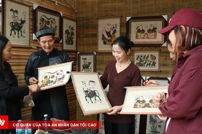 Sức sống mới của tranh dân gian Đông Hồ