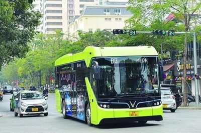 Hà Nội dẫn đầu cả nước về chuyển đổi xe buýt xanh