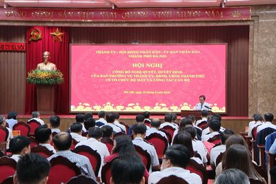Sắp xếp, kiện toàn tổ chức bộ máy đảm bảo tinh gọn, hiệu lực, hiệu quả