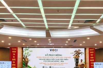 VCCI phát động 'Cúp Thánh Gióng' 2026, tôn vinh 100 doanh nhân tiêu biểu