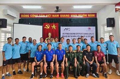 Trang bị kiến thức mới cho đội ngũ HLV thể lực Việt Nam
