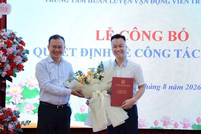 Trung tâm Huấn luyện VĐV trẻ quốc gia có tân Giám đốc