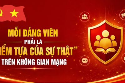 Mỗi đảng viên phải là 'điểm tựa của sự thật' trên không gian mạng