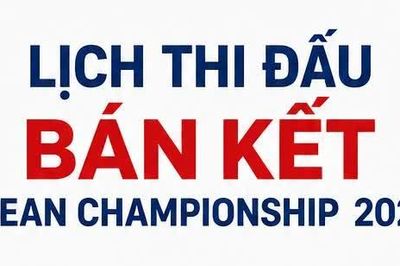 Lịch thi đấu bán kết ASEAN Championship 2026: Việt Nam gặp Malaysia