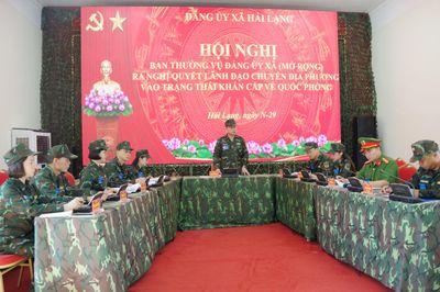 Quảng Ninh: Xã Hải Lạng tổ chức diễn tập chiến đấu trong khu vực phòng thủ năm 2026