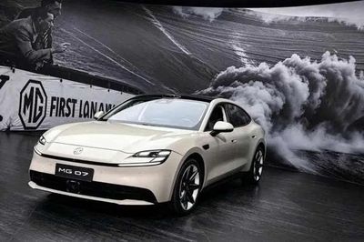 MG 07 PHEV chạy điện 245 km, chạy full 1.745 km rục rịch ra mắt