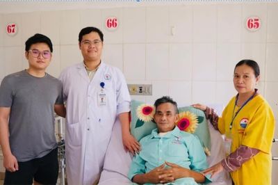 Chỉ còn một mạch vành nuôi tim, người đàn ông 56 tuổi được cứu sống