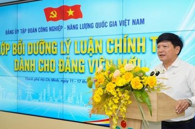 Petrovietnam khai giảng Lớp bồi dưỡng lý luận chính trị dành cho đảng viên mới tại TP HCM
