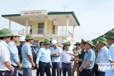 Tập trung thi công hơn 31 km đầu tuyến Dự án cao tốc Vinh - Thanh Thủy