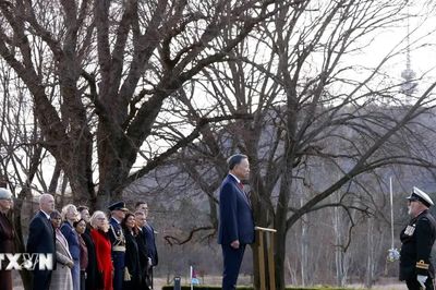 Toàn cảnh Lễ đón Tổng Bí thư, Chủ tịch nước Tô Lâm thăm cấp Nhà nước tới Australia