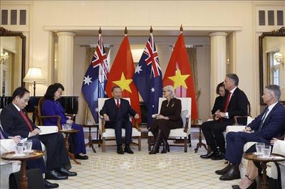 Tổng Bí thư, Chủ tịch nước Tô Lâm hội kiến Toàn quyền Australia