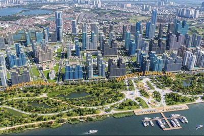 Khởi công khu đô thị đa mục tiêu ven sông Hồng, với quy mô 148.000 người