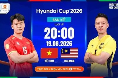 Trận Bán kết ASEAN Cup 2026 Malaysia - Việt Nam diễn ra lúc nào, xem trực tiếp ở đâu?