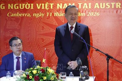 Tổng Bí thư, Chủ tịch nước Tô Lâm dự lễ khánh thành Nhà Việt Nam, gặp gỡ cộng đồng người Việt