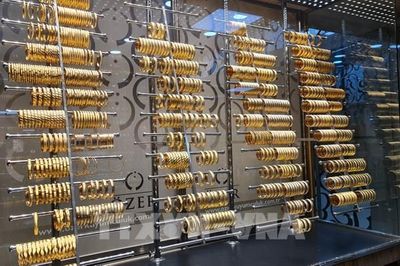 Giá vàng lên mức cao nhất trong 9 tuần