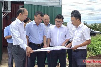 Thứ trưởng Bộ Công Thương Trương Thanh Hoài làm việc với tỉnh Đắk Lắk