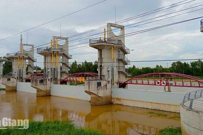 An Giang đóng cống Tha La và Trà Sư vào ngày 14/8