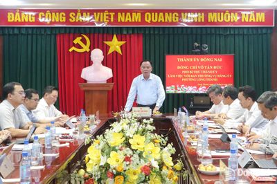 Phối hợp, hoàn thành sớm các công trình, dự án trọng điểm xung quanh Sân bay Long Thành