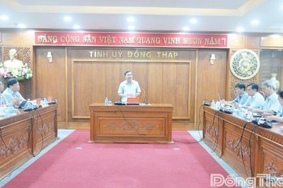 Thường trực Tỉnh ủy chỉ đạo tháo gỡ vướng mắc, nâng cao hiệu quả tham mưu