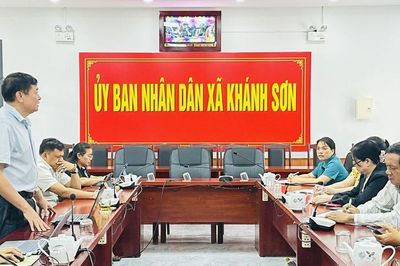 Xã Khánh Sơn phấn đấu hoàn thành sắp xếp trường học trước ngày 22-8