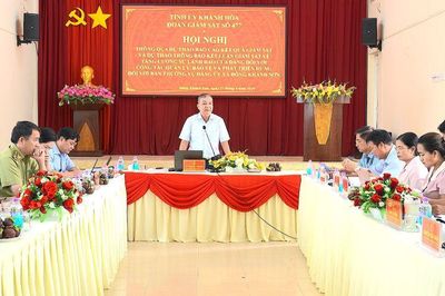 Rà soát công tác lãnh đạo, chỉ đạo quản lý, bảo vệ và phát triển rừng tại xã Đông Khánh Sơn
