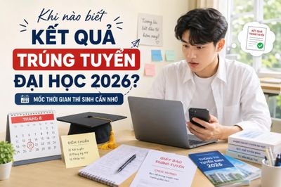 Tuyển sinh đại học 2026: Tra cứu điểm chuẩn, kết quả trúng tuyển và lưu ý các mốc thời gian quan trọng