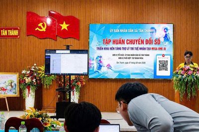 Tân Thành ứng dụng AI vào công việc hằng ngày