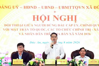 Đức An đối thoại, lắng nghe những vấn đề người dân quan tâm