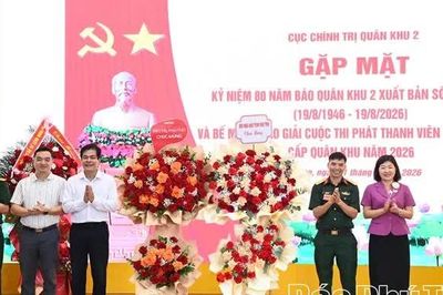 Kỷ niệm 80 năm ngày Báo Quân khu 2 xuất bản số đầu tiên