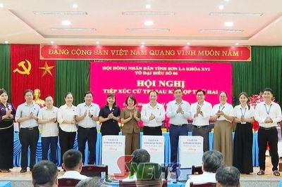 Tổ đại biểu số 06 HĐND tỉnh tiếp xúc cử tri tại xã Chiềng Mung