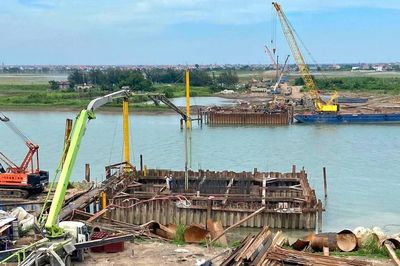 Gỡ 'nút thắt' hơn 9 triệu m³ cát cho cao tốc Ninh Bình - Hải Phòng