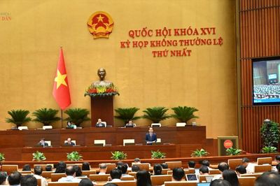 Thông cáo báo chí số 09 Kỳ họp không thường lệ thứ Nhất, Quốc hội khóa XVI
