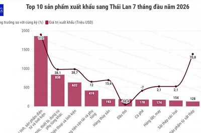 Xuất nhập khẩu Việt Nam - Thái Lan vượt 16 tỷ USD, xăng dầu tăng mạnh ở cả hai chiều