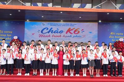 Đón học sinh đầu cấp, mở đầu một hành trình mới