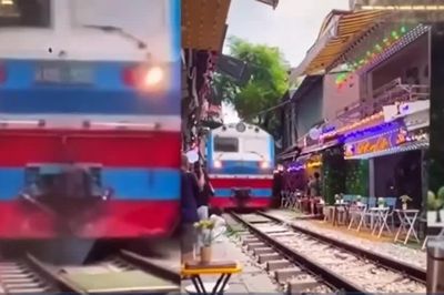 Xác minh cô gái trẻ va chạm với tàu hoả