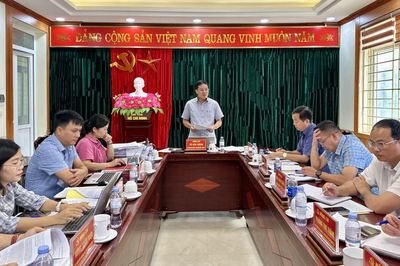 Đoàn kiểm tra, giám sát của Tỉnh ủy làm việc tại các xã