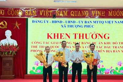 Thượng Phúc đẩy nhanh giải phóng mặt bằng Dự án Khu đô thị thể thao Quốc tế Hà Nội