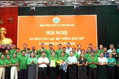Xã Thanh Oai ra mắt Câu lạc bộ Nông dân số