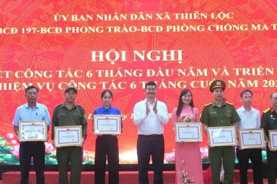 Thiên Lộc phát huy hiệu quả ba ban chỉ đạo về an ninh, trật tự