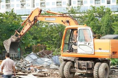Phường Đại Mỗ cưỡng chế thu hồi đất thực hiện dự án nhà ở xã hội Tố Hữu