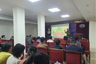 Ban Quản lý dự án phát triển điện lực Hà Nội nâng cao kỹ năng PCCC và CNCH
