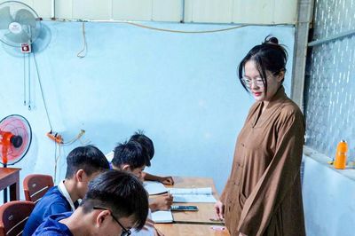 'Lớp học 0 đồng' gieo chữ giữa mùa hè