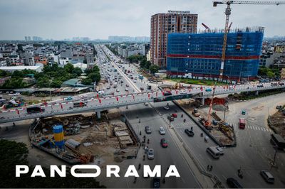 Toàn cảnh công trường xây dựng hầm chui 6 làn xe
