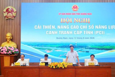Quảng Ngãi nhìn thẳng điểm nghẽn PCI, quyết liệt cải thiện môi trường kinh doanh
