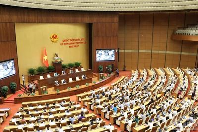 Quốc hội thảo luận ở hội trường việc thành lập thành phố Quảng Ninh, thành phố Bắc Ninh