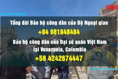 [Video] Toàn bộ công dân Việt Nam ở Colombia đều an toàn sau động đất