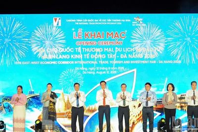 Khai mạc Hội chợ quốc tế Thương mại, Du lịch và Đầu tư Hành lang kinh tế Đông Tây-Đà Nẵng