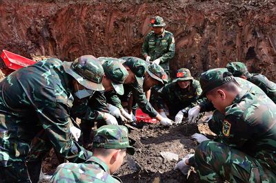 Đã quy tập 293 bộ hài cốt liệt sĩ tại Công viên Lê Thị Riêng